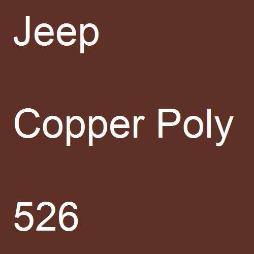 Jeep, Copper Poly, 526.